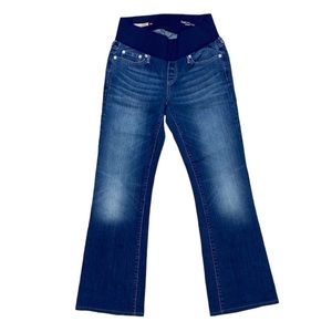 NWOT GAP Long & Lean Demi Maternity Jeans 28R | 6R